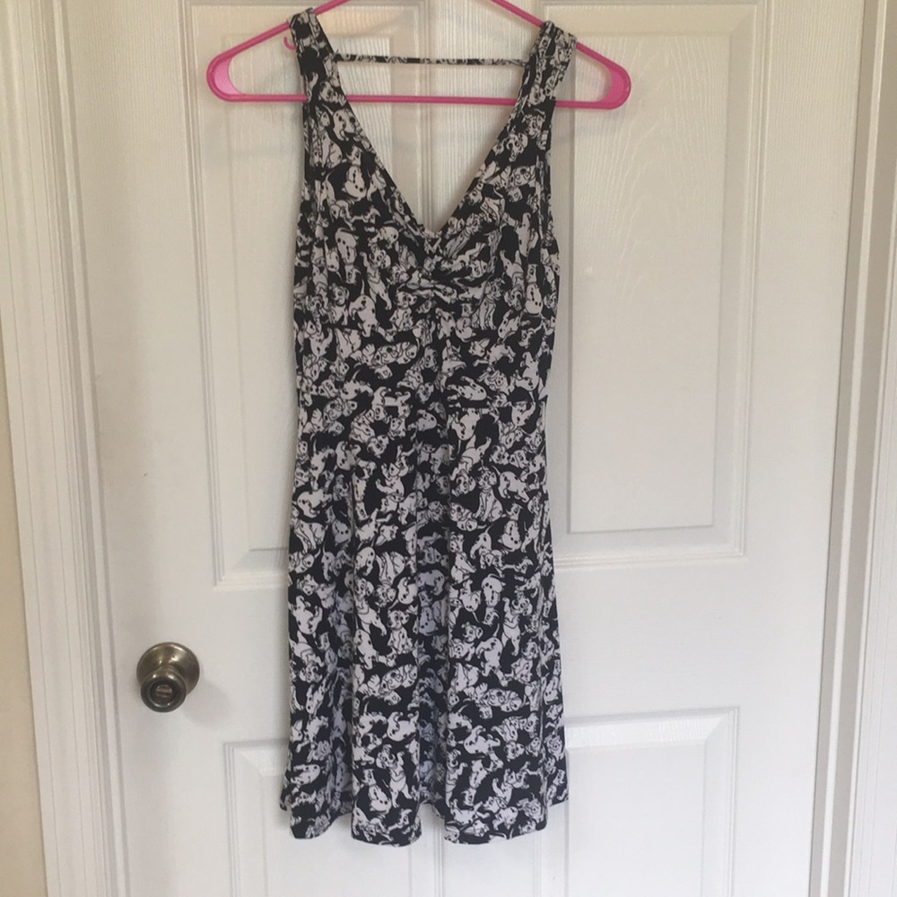 Dalmatian skater dress